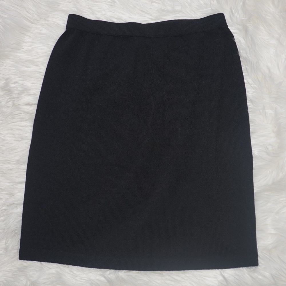 St. John Black Skirt